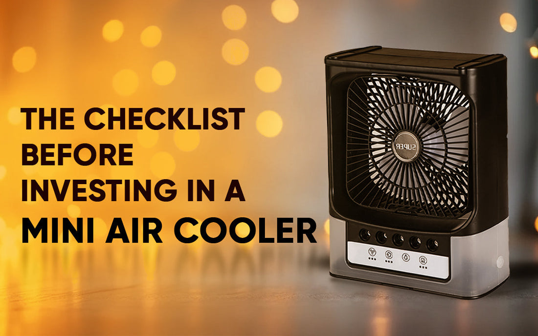 9 Things to Consider When Choosing a Mini Air Cooler