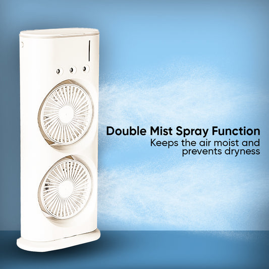 Double-Ended Spray Fan – Portable Mist Cooling Fan