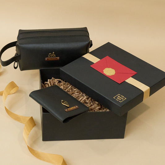 All Black - Personalised Valentine's Gift Box