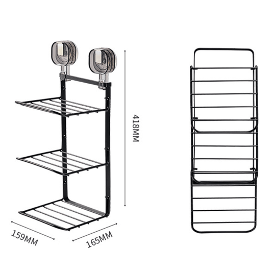 Wall-Mounted Multifunctional Storage Rack