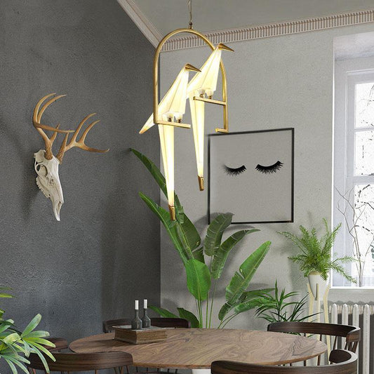 Edie Birds Chandelier | Wall Lamp