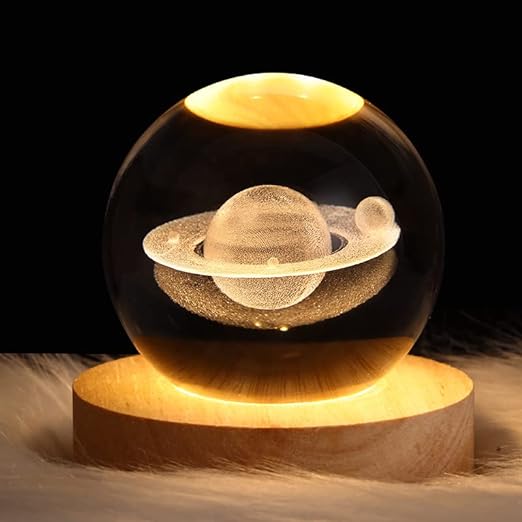 3D Space Crystal Globe