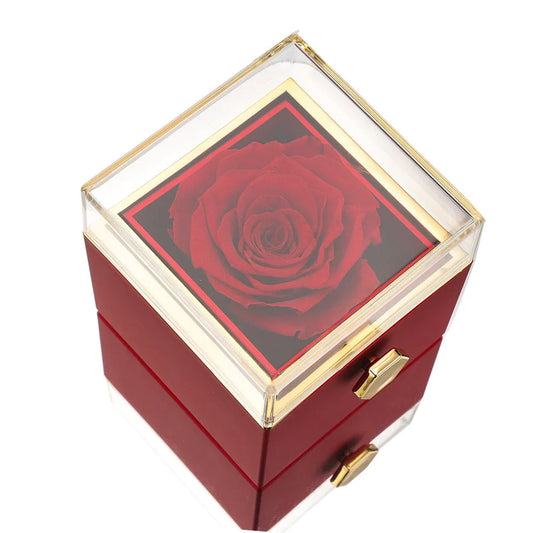 Personalized Engraved Necklace Real Rose Gift Box - COD NOT APPLICABLE