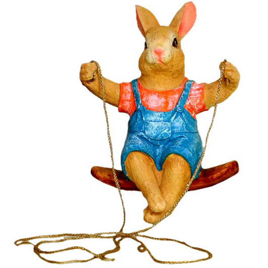 RABBIT ON SWING