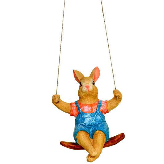 RABBIT ON SWING