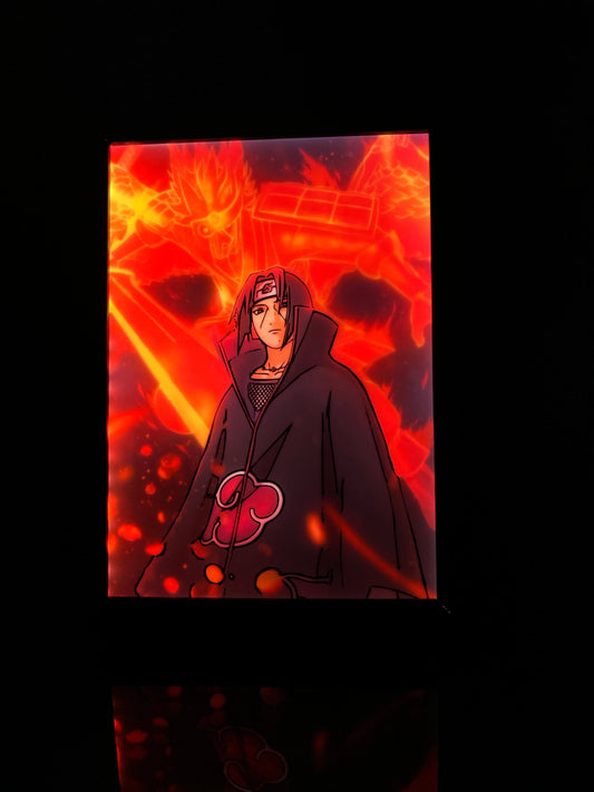 Itachi Naruto Anime Light Frame