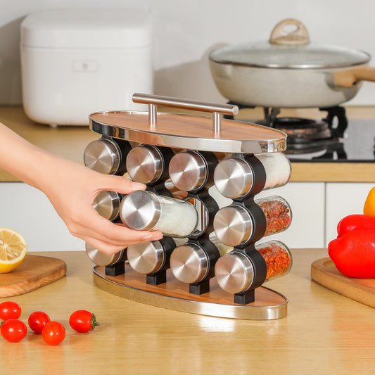 360° Rotating Multipurpose Spice Rack