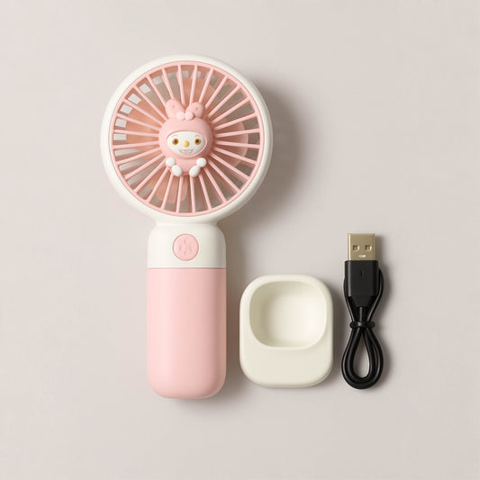 Handheld Mini Fan | Rechargeable Pocket Fan with 4 Speeds