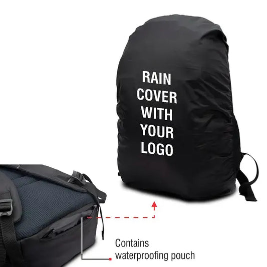 Flow: 3 Pocket Designer Laptop Bag With Double Bottle Pocket And Rain Cover